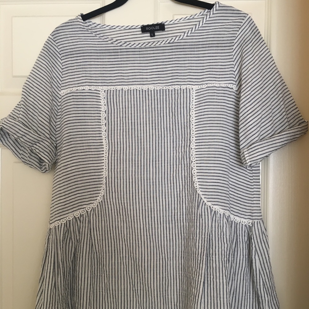 Roolee Babydoll top, worn ONCE.